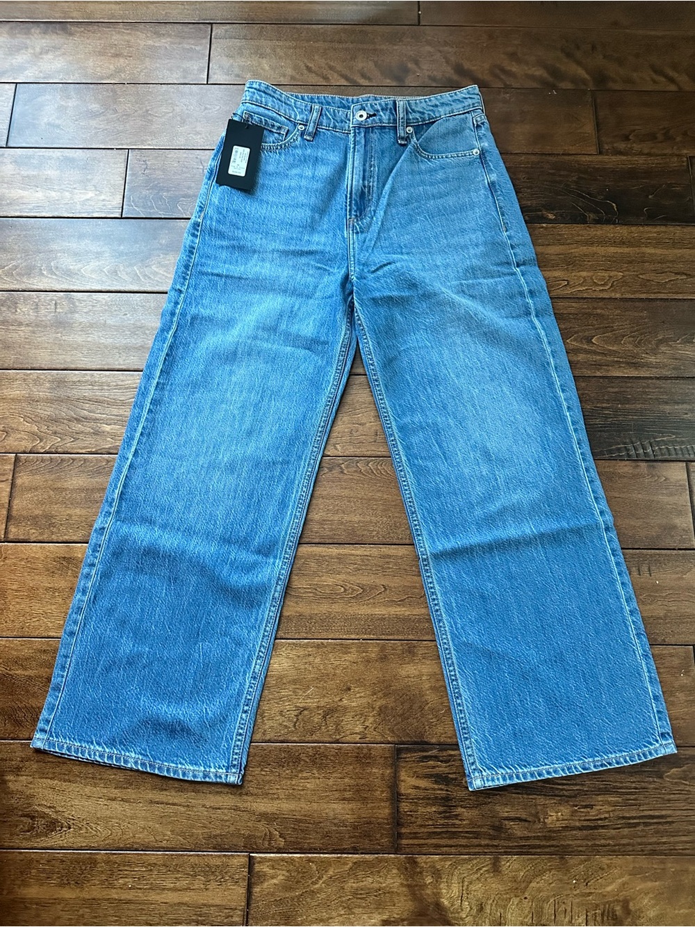 Rag & Bone Lori High Rise Wide Leg Crop Jean 26